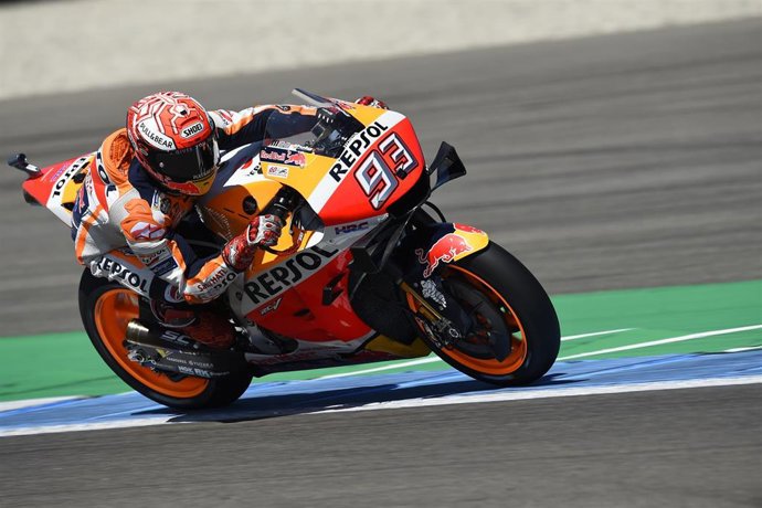 93 MARQUEZ Marc (Spa) Repsol Honda Team, Honda, action during Moto GP race of the Netherlands TT Grand Prix at Assen circuit from June 28 to 30th, 2019 in Assen, Netherlands - Photo Studio Milagro / DPPI