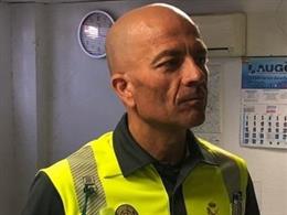 El agente Claudio Rivera