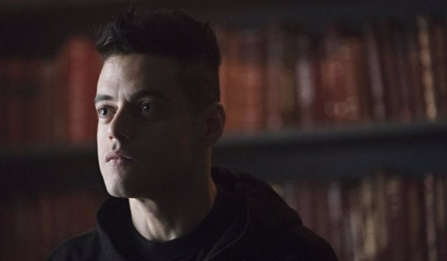 Rami Malek en Mr. Robot