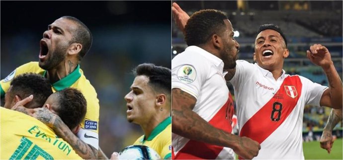 Fútbol/Copa América.- (Previa) Brasil y Perú, en busca de la novena Copa América