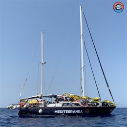 Vaixell 'Alex' de l'ONG de rescat de migrants Mediterránea