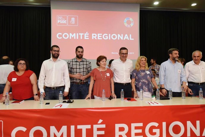 Una imagen de la celebración del Comité Regional del PSRM