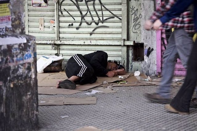 Personas en situacón de calle en Argentina