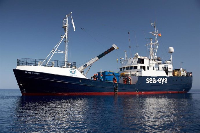 El barco de rescate 'Alan Kurdi'