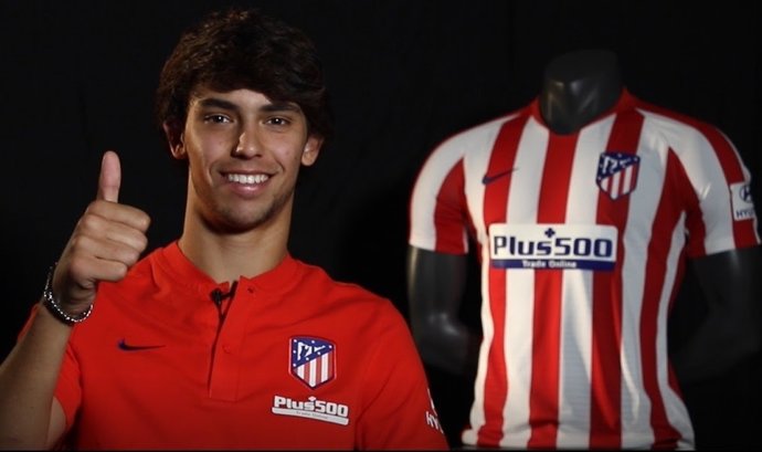 El delantero del Atlético de Madrid Joo Félix