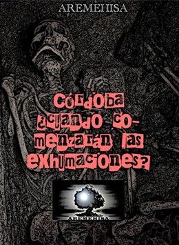 Imagen de la campaña de Aremehisa en redes sociales sobre la falta de presupuesto para las exhumaciones de víctimas del franquismo.