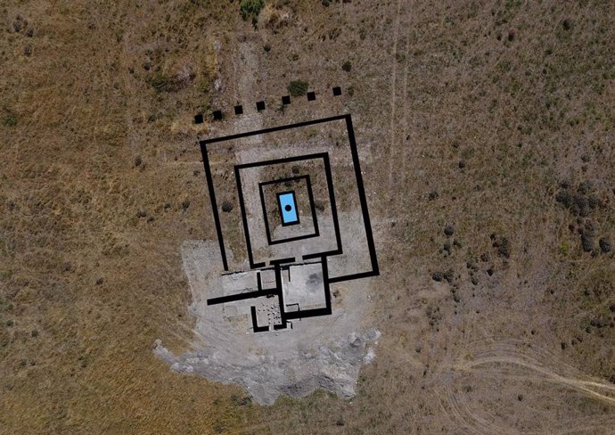 Plano de la mansión romana de Matabuey