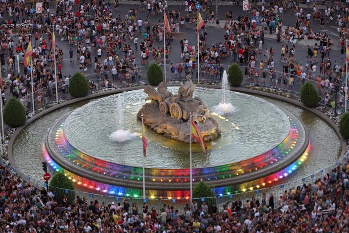 Manifestación estatal del Orgullo LGTBI en Madrid