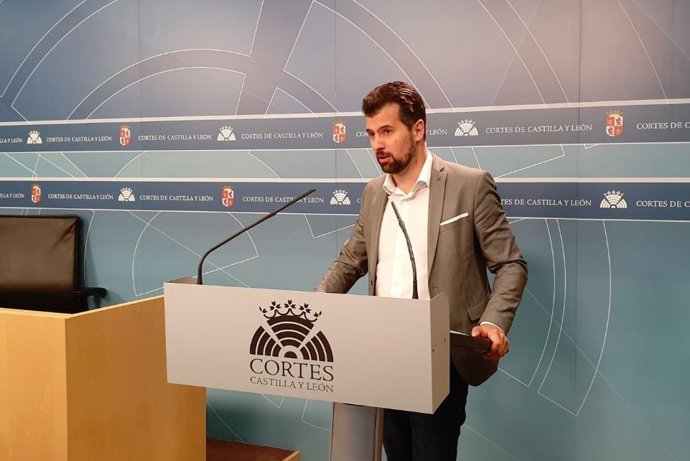 El secretario general del PSOECyL, Luis Tudanca.