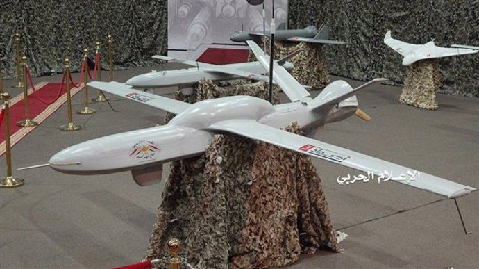 Nuevo dron de los huthis yemeníes