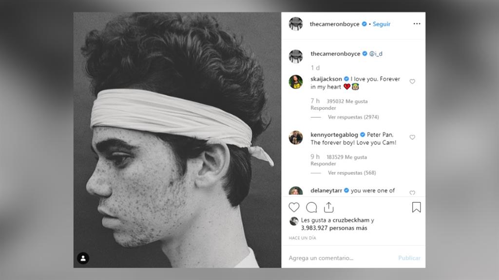 Muere Cameron Boyce a los 20 años