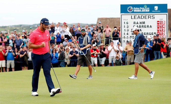Jon Rahm repite victoria en Irlanda con un domingo brillante