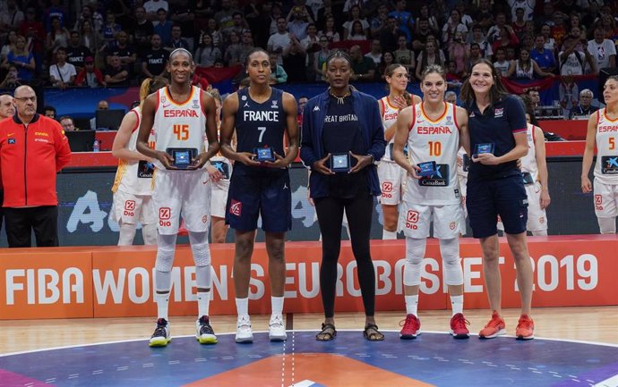 La española Astou Ndour, MVP del Eurobasket 2019