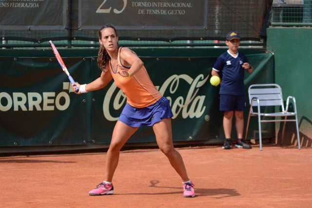 La tenista Olga Sáez (archivo)
