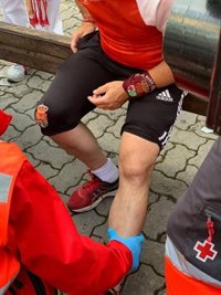 Cruz Roja realiza 66 atenciones en el segundo encierro de la fiesta, con cinco traslados a centros médicos