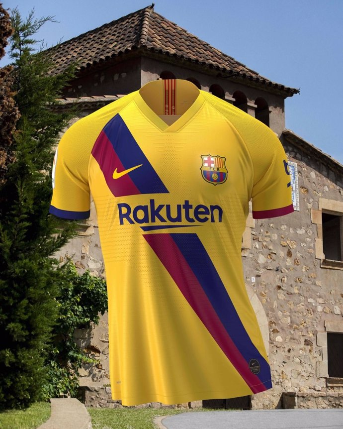 Equipacion amarilla barcelona on sale