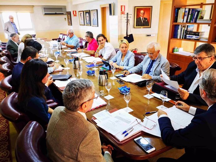 Reunión del consejo de administración de la Autoridad Portuaria de Almería