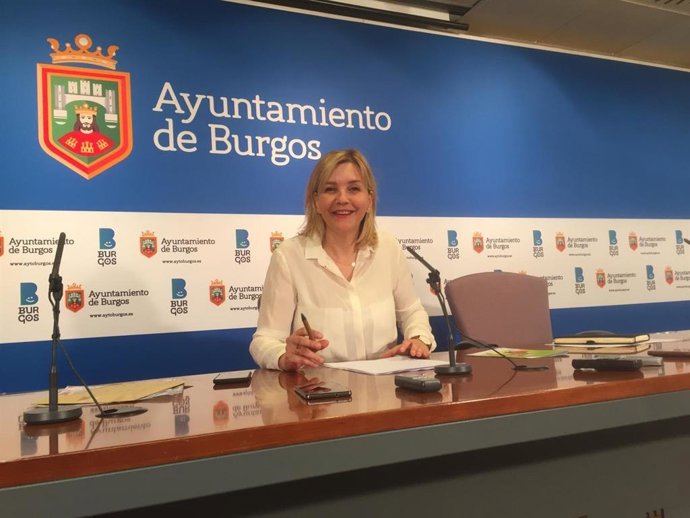 La concejal de Servicios Sociales de Burgos, Sonia Rodríguez.