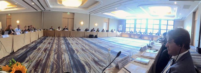 El alcalde de Fuenlabrada, Javier Ayala, participa en la reunión del grupo de una veintena de ciudades europeas que forman el grupo piloto contra la radicalización.