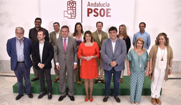 Susana Díaz preside uan reunión con alcaldes socialistas, este lunes