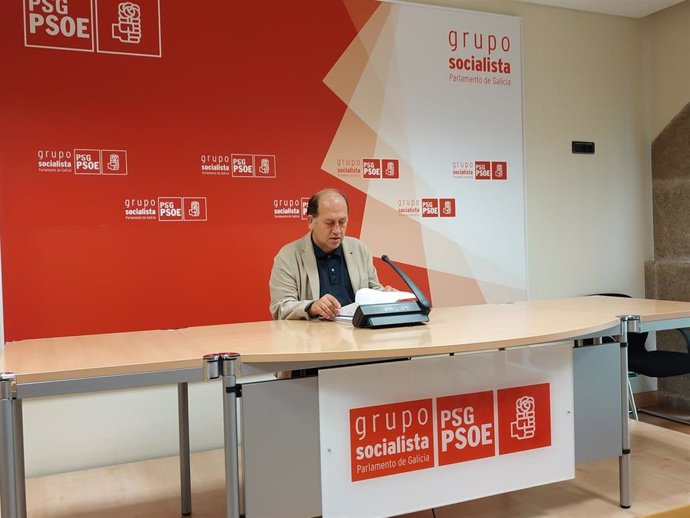 El portavoz parlamentario de los socialistas gallegos, Xoaquín Fernández Leiceaga.