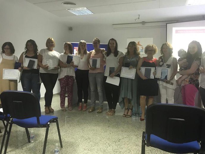 Participantes en la jornada 'Mujer y Deporte'