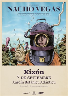Cartel del concierto.