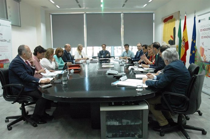 Sesión constituiva del Consejo Rector de IDEA. (Foto de archivo).