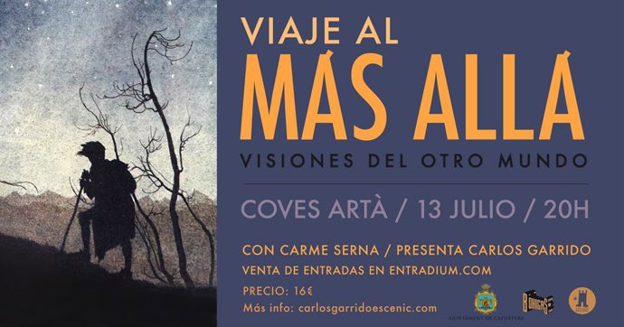 Cartell del 'Viaje al más allá', de Carlos Garrido.