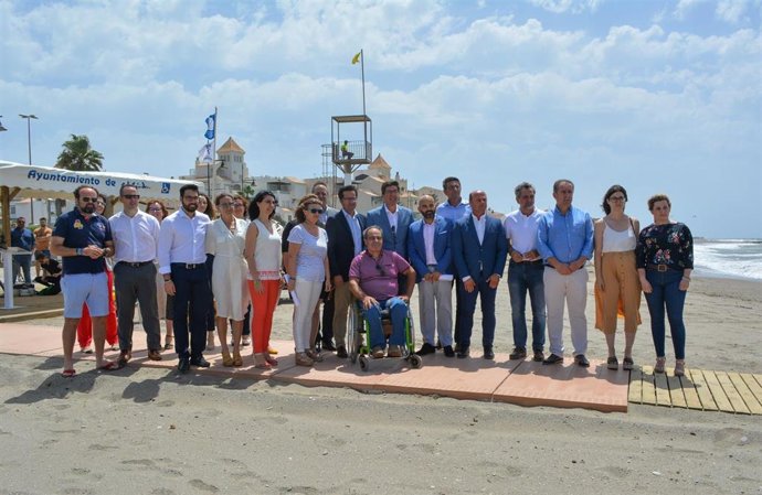 Presentación de la guía de playas accesibles de la FAAM