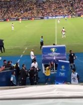 Foto: La inesperada reacción que nadie vio del brasileño Gabriel Jesús tras ser expulsado de la final de la Copa América