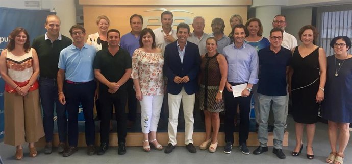 Los diputados provinciales del PP.