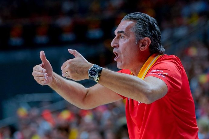 El seleccionador español de baloncesto, Sergio Scariolo.