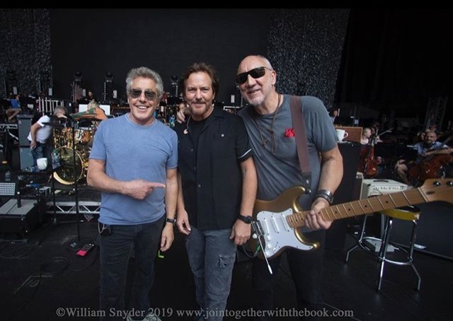 The Who con Eddie Vedder