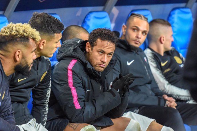 disappointment Neymar JR of PSG during the French Cup, Final football match between Stade Rennais and Paris Saint-Germain on April 27, 2019 at Stade de France in Saint-Denis near Paris, France - Photo Stephane Valade / DPPI
