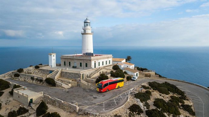 Imatge d'arxiu del far de Formentor.
