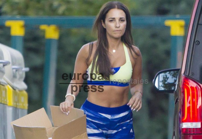 Paula Echevarría recicla cartón