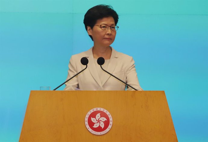 La líder d'Hong Kong, Carrie Lam