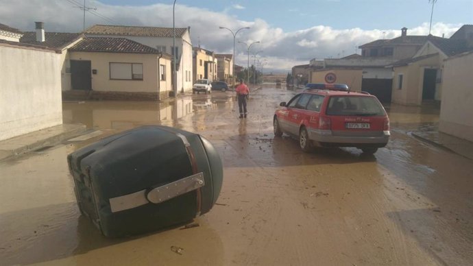 Inundaciones en Tafalla.