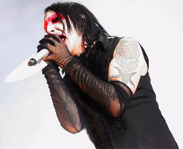 El rockero Marilyn Manson