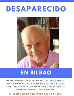 Cartel denunciando la desaparición de Luis Freire