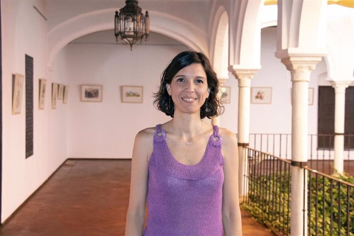 La productora Marta Alamillo en los cursos de verano de la Universidad Pablo de Olavide (UPO)