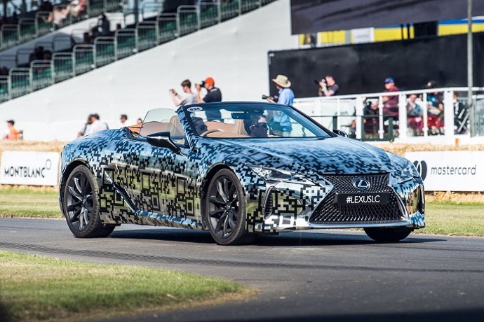 Prototipo Lexus LC descapotable