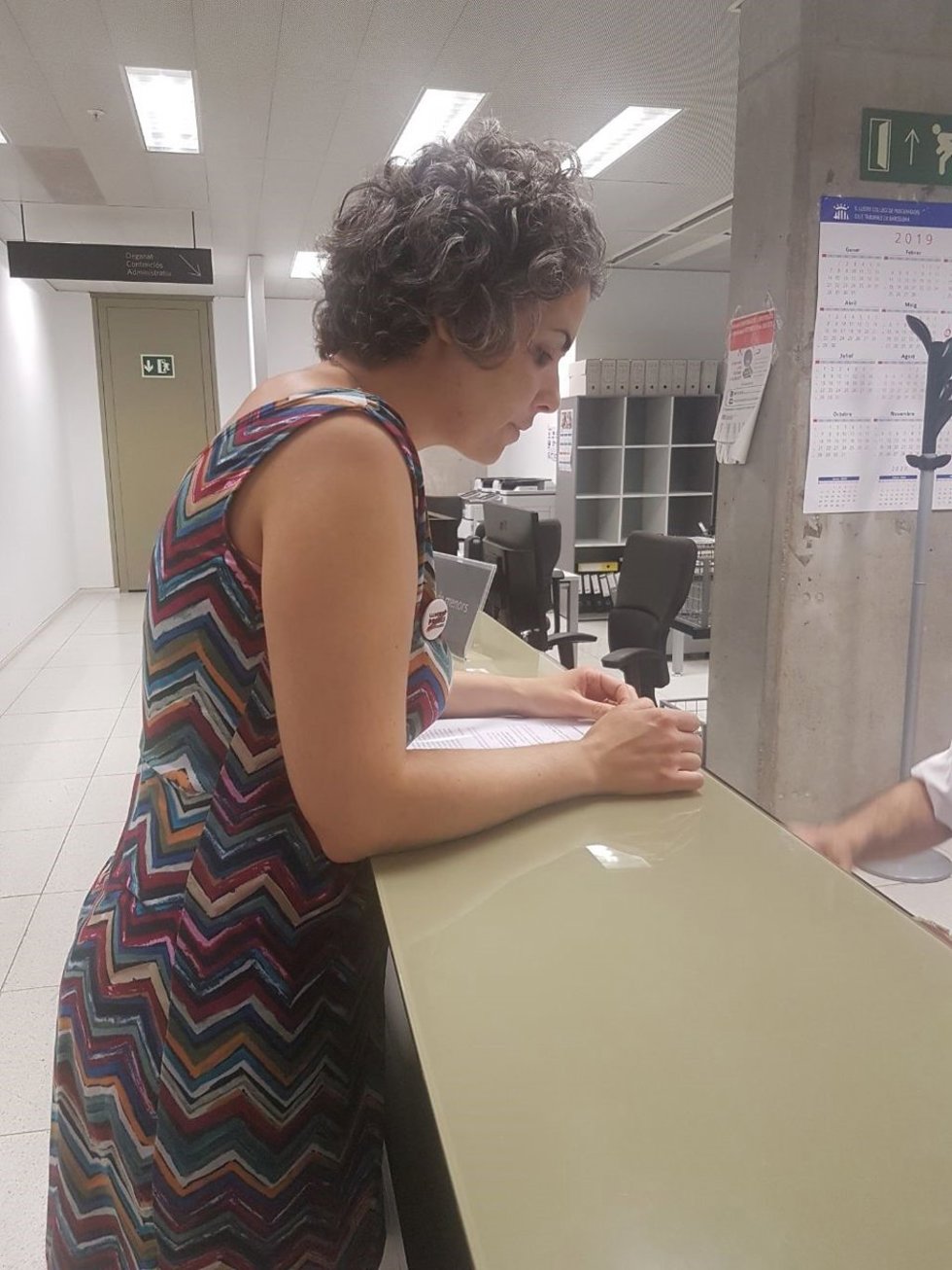 Marta Torrecillas, que sufrió una capsulitis en los dedos el 1-O