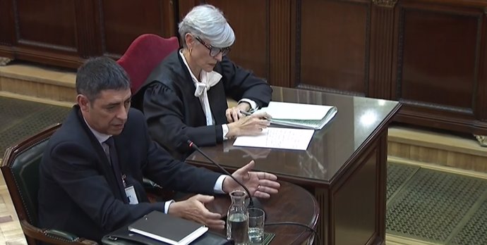 Declara en el judici pel procés Josep Lluís Trapero