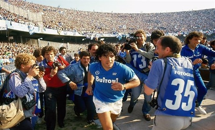 Escena del documental 'Maradona', de Asif Kapadia