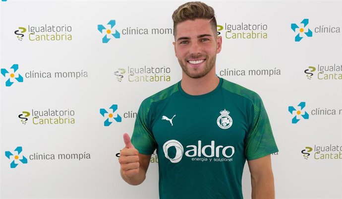 El portero Luca Zidane, cedido al Racing de Santander