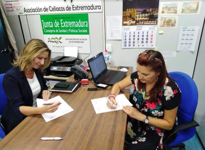 Asociación de Celíacos de Extremadura y Mercadona mejoran con un convenio la pro