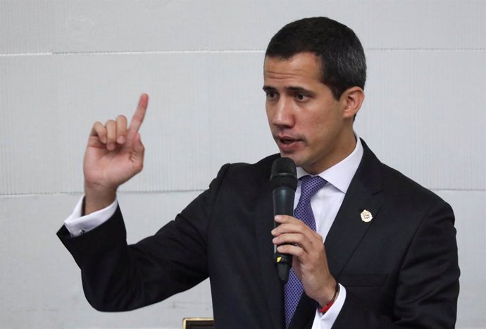 El líder opositor venezolano Juan Guaidó