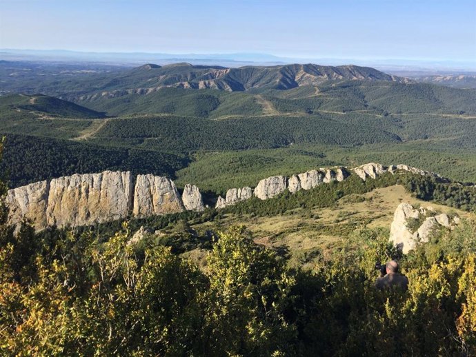 Sierra de Santo Domingo, en la Comarca de Cinco Villas.